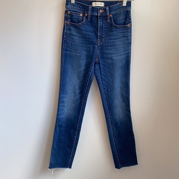 Madewell 10" High-Rise Skinny Jeans SZ 24 - Picture 2 of 8
